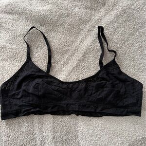 Skims LOGO MESH SCOOPED BRALETTE